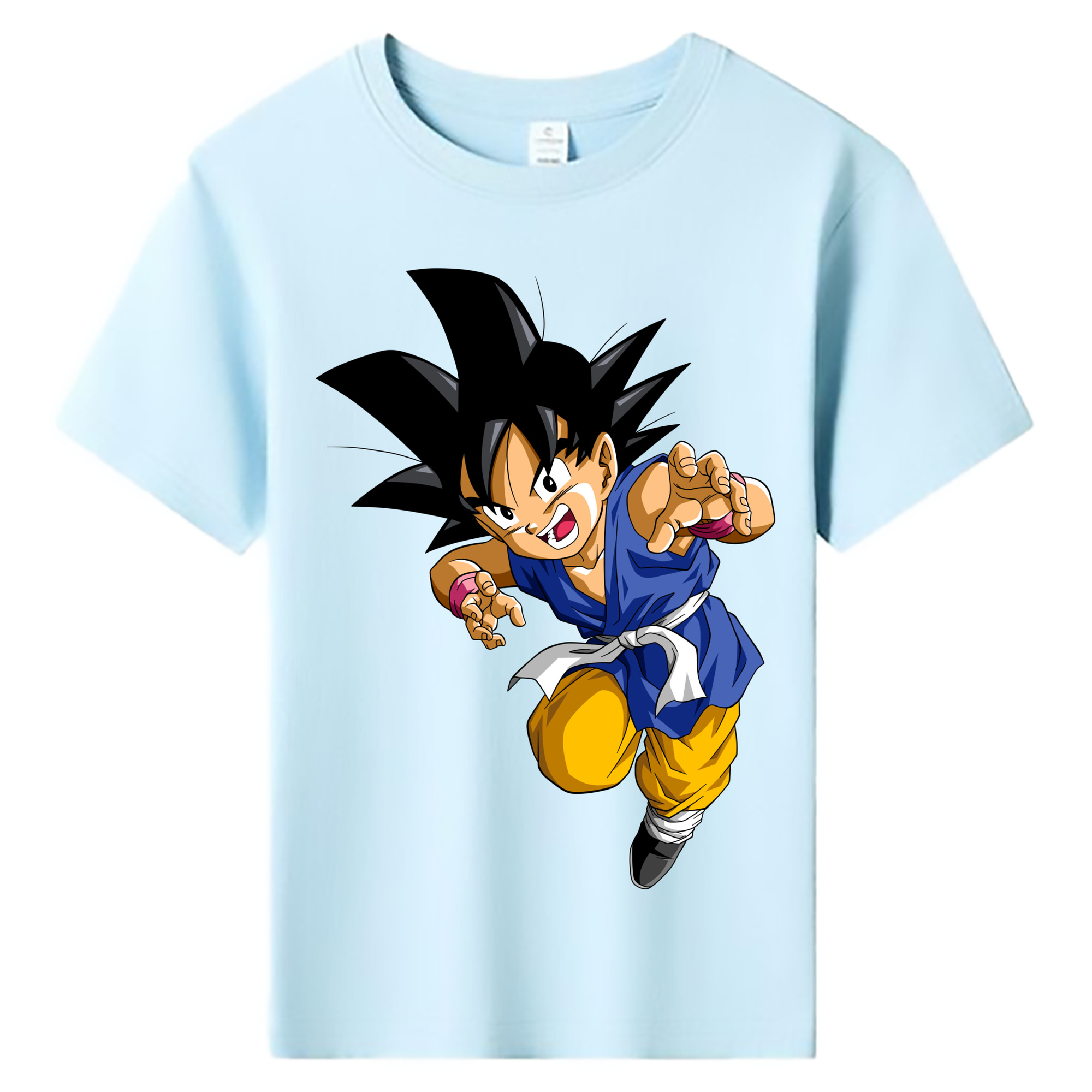 （画像用） ドラゴンボール 孫悟空（そん ごくう）Son Goku カカロット DRAGON BALL Kakarotto 綿100％キッズTシャツ（フロントプリント）